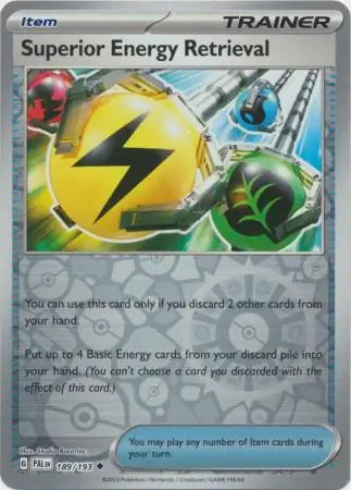 Superior Energy Retrieval 189/193 - Paldea Evolved