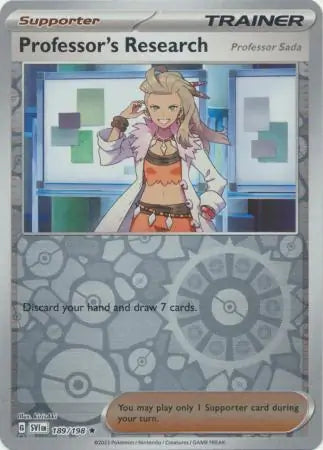 Professor's Research 189/198 - Scarlet & Violet Base