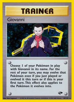 Giovanni 18/132 - Gym Challenge
