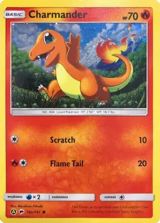Charmander 18a - Alternate Art Promos