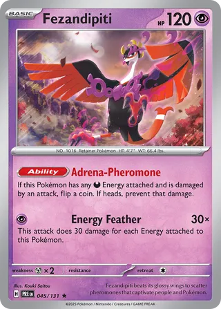 Fezandipiti 045/131 - Prismatic Evolutions
