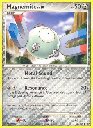 Magnemite 87/130 - Diamond & Pearl Base