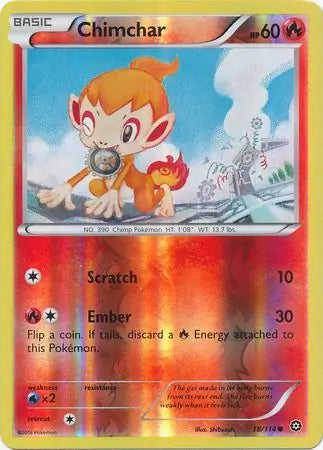 Chimchar 18/114 - Steam Siege