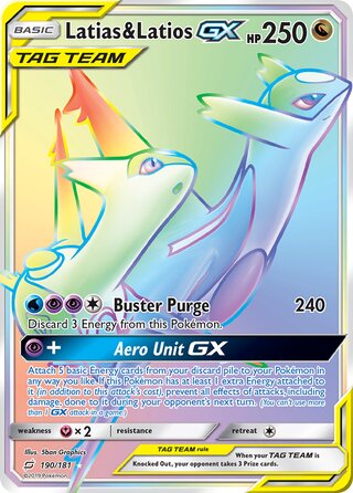 Latias & Latios-GX 190/181 - Team Up
