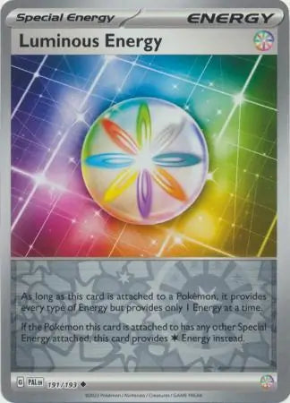 Luminous Energy 191/193 - Paldea Evolved
