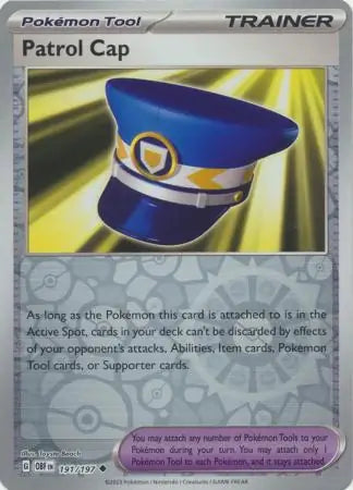 Patrol Cap 191/197 - Obsidian Flames