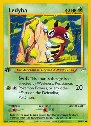 Ledyba 71/105 - Neo Destiny