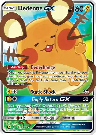 Dedenne GX 195a - Alternate Art Promos