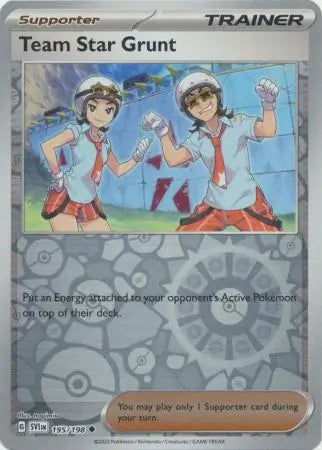 Team Star Grunt 195/198 - Scarlet & Violet Base