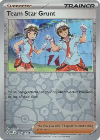 Team Star Grunt 195/197 - Obsidian Flames