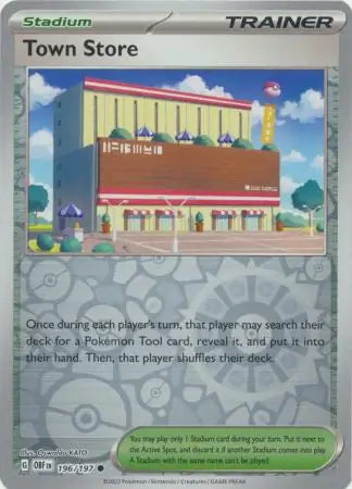 Town Store 196/197 - Obsidian Flames