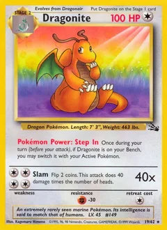 Dragonite 19/62 - Fossil