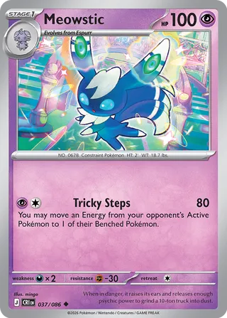 Meowstic 037/086 - Chaos Rising