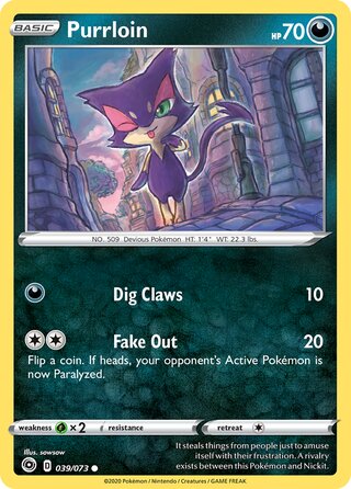 Purrloin 039/073 - Champion's Path