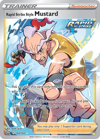 Rapid Strike Style Mustard 162/163 - Battle Styles
