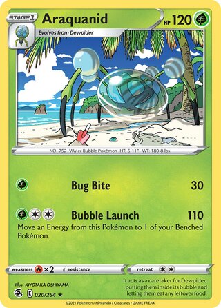 Araquanid 020/264 - Fusion Strike