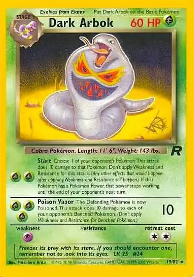 Dark Arbok 19 - WOTC Promo
