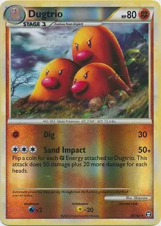 Dugtrio 19/102 - Triumphant