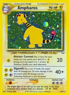 Ampharos 1/64 - Neo Revelation