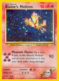 Blaine's Moltres 1/132 - Gym Heroes