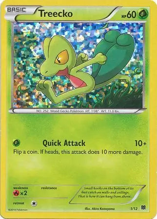Treecko 1 - McDonald's Promos 2015