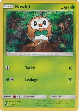 Rowlet 1 - McDonald's Promos 2017