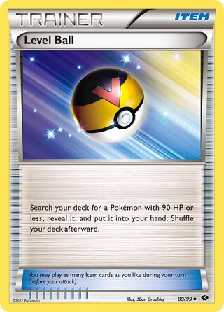 Level Ball 89/99 - Next Destinies