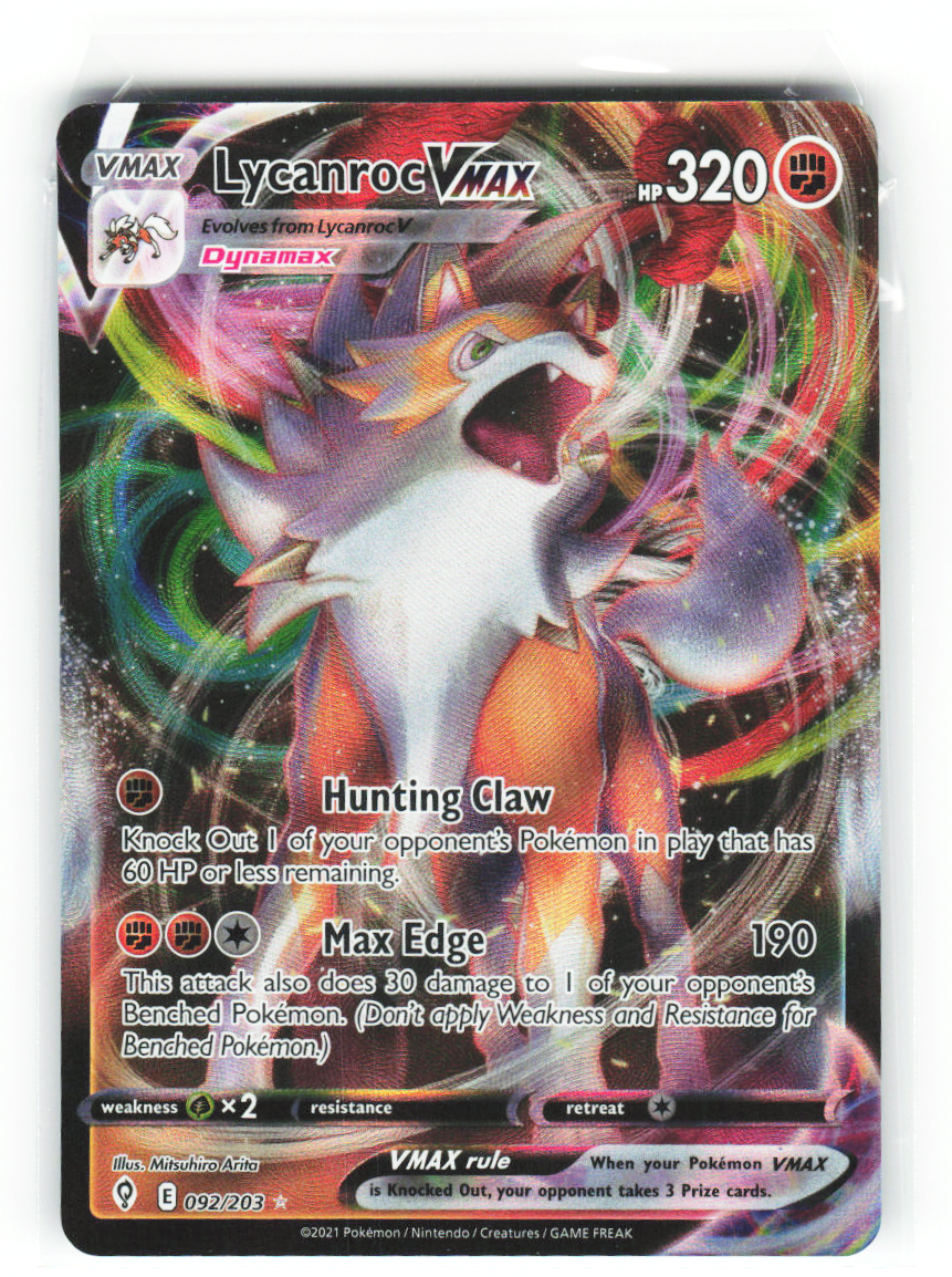 Lycanroc VMAX 092/203 - Evolving Skies