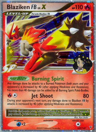 Blaziken FB LV.X 142/147 - Supreme Victors