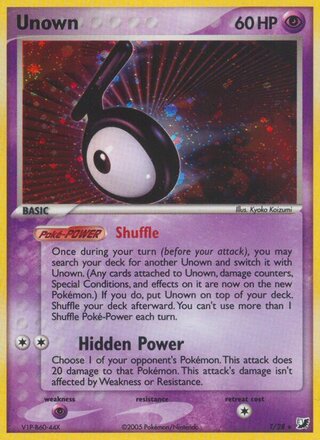 Unown T/28 - Unseen Forces