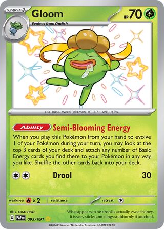 Gloom 093/091 - Paldean Fates