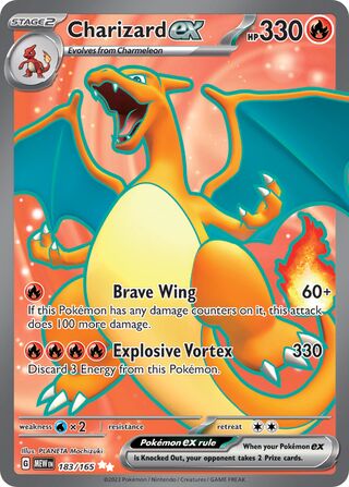 Charizard ex 183/165 - Scarlet & Violet 333