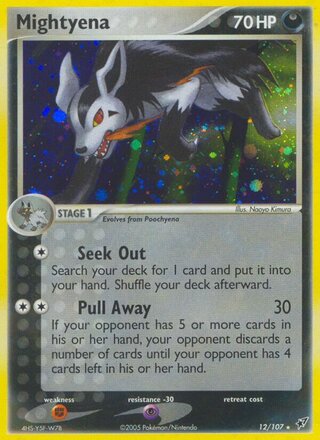 Mightyena 12/107 - Deoxys