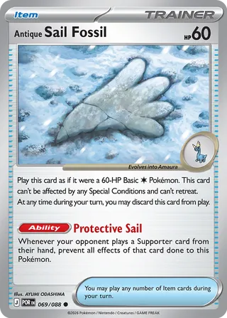 Antique Sail Fossil 069/088 - Perfect Order