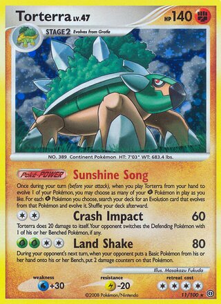 Torterra 11/100 - Stormfront