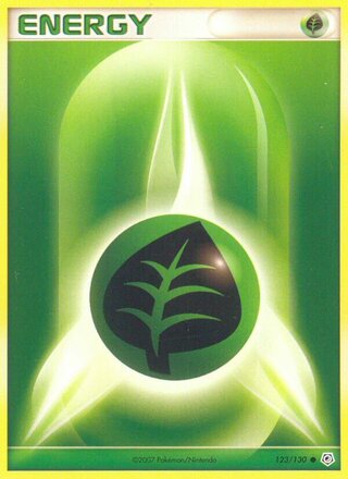Grass Energy 123/130 - Diamond & Pearl Base