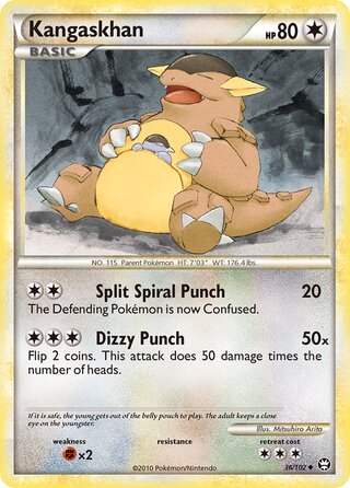 Kangaskhan 36/102 - Triumphant