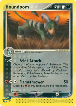 Houndoom 34/97 - Dragon