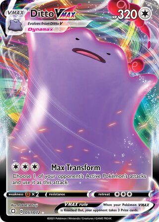 Ditto VMAX 051/072 - Shining Fates