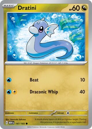 Dratini 147/165 - Scarlet & Violet 151