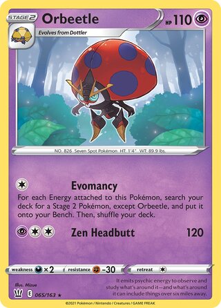 Orbeetle 065/163 - Battle Styles