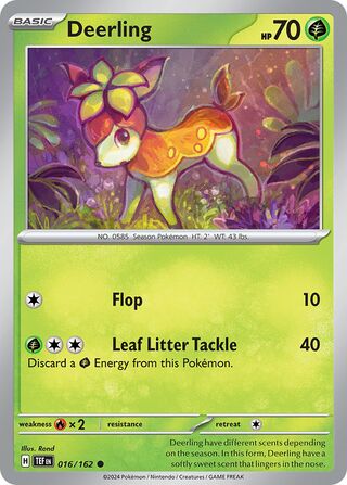 Deerling 016/162 - Temporal Forces