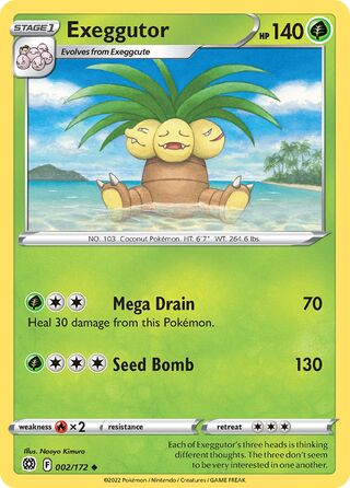 Exeggutor 002/172 - Brilliant Stars