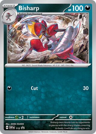 Bisharp 112 - Scarlet & Violet Promos