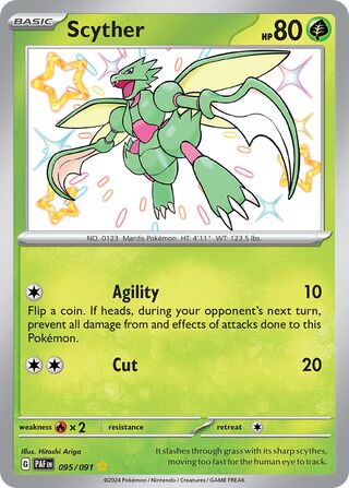 Scyther 095/091 - Paldean Fates