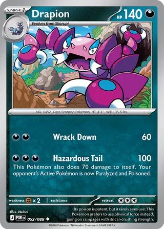 Drapion 052/088 - Perfect Order