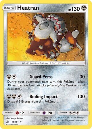 Heatran 88/156 - Ultra Prism