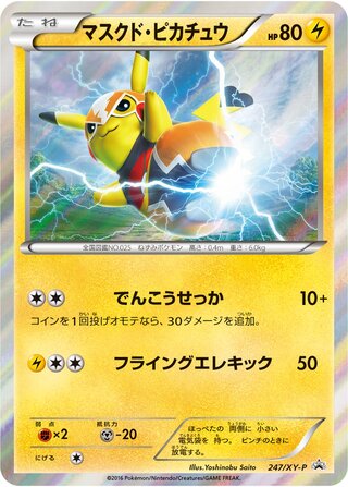Pikachu Libre Xy Promos 247 Xy P 247/XY-P