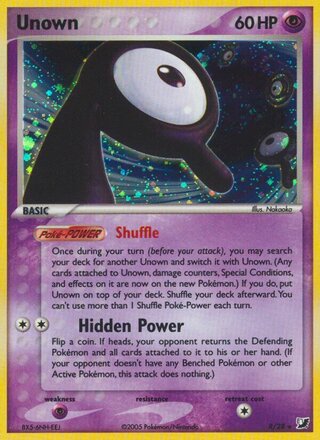 Unown R/28 - Unseen Forces