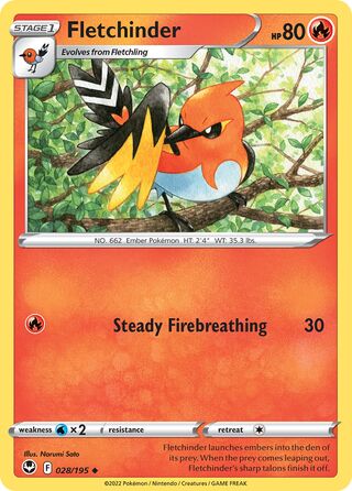 Fletchinder 028/195 - Silver Tempest